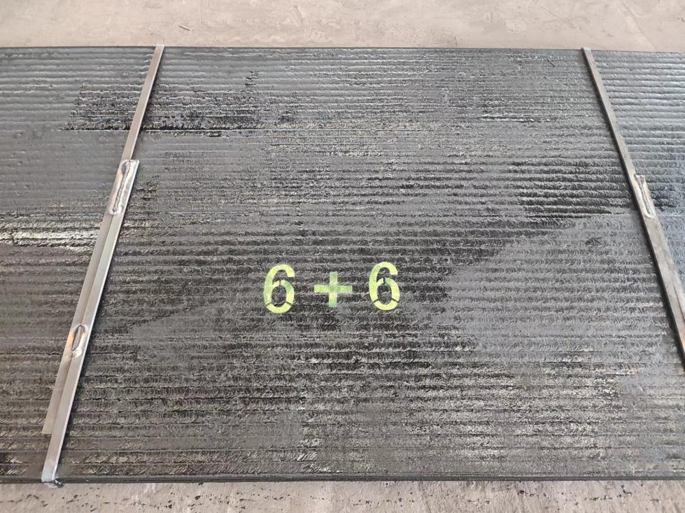 宁夏高铬合金耐磨板6+6   8+6  10+4