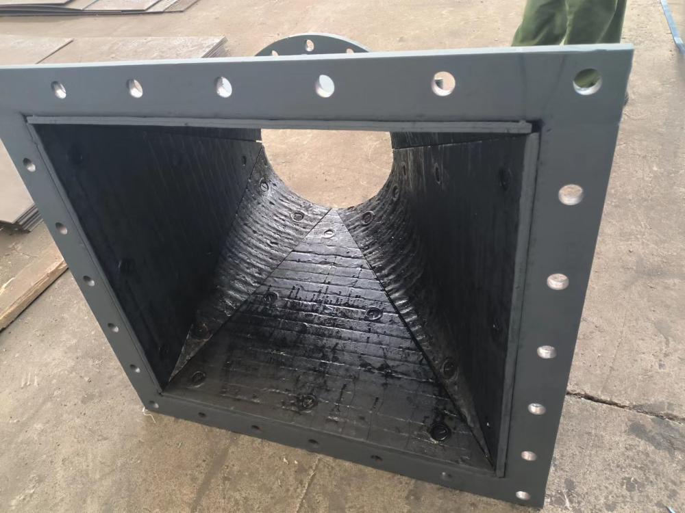 宁夏下料溜槽，落煤管，堆焊耐磨板